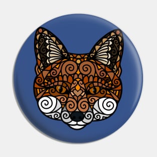 Doodle Fox Pin