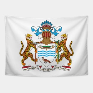 Guyana Coat of Arms Tapestry