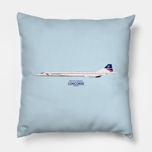 British Airways Concorde 1984 To 1997 Pillow