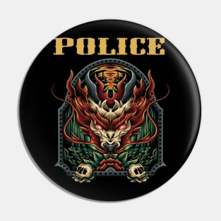 POLICE BAND Pin