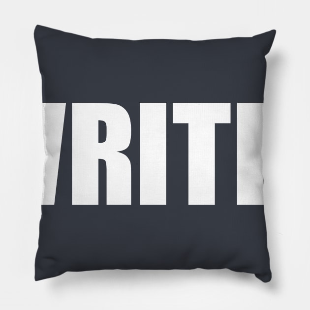 Authority: Writer Pillow by HarrisonPublic