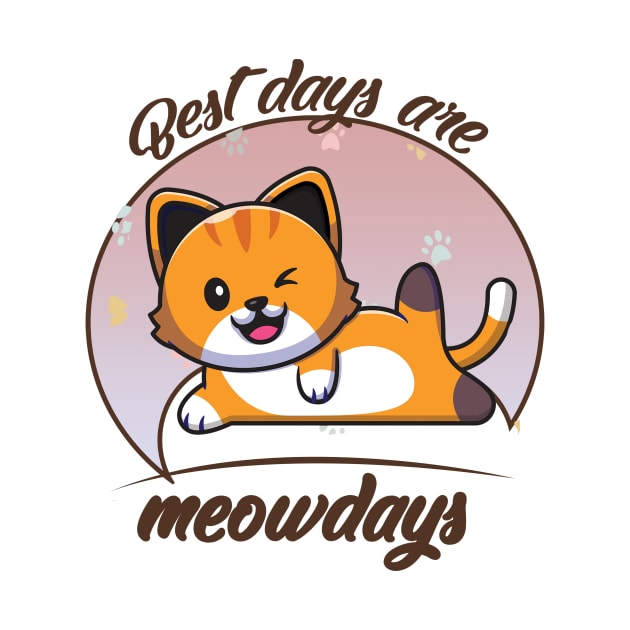 best days are meowdays by magdynstein