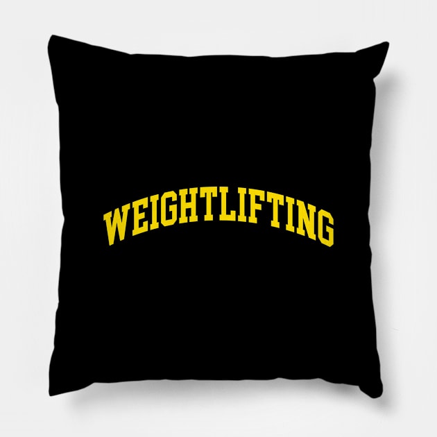 Weightlifting Pillow by monkeyflip