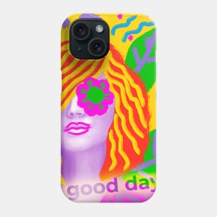 colorful woman Phone Case