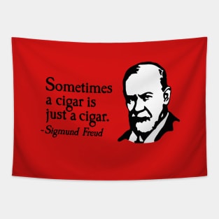 Sometimes a cigar is just a cigar Sigmund Freud Tapestry