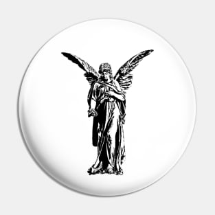 guardian angel / white Pin