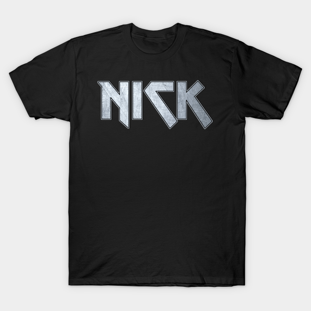 Discover Heavy metal Nick - Nick - T-Shirt