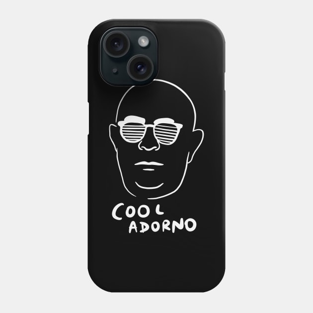 Cool Theodor Adorno Phone Case by isstgeschichte