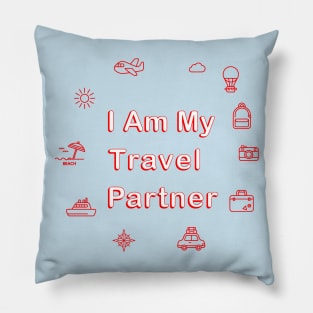 Solo Traveller Life Pillow