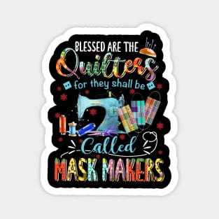 Blessed Are The Quilters Magnet