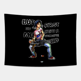 cigarette break Tapestry