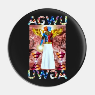 Igbo / African Spirituality : AGWU By Sirius Ugo Art Pin