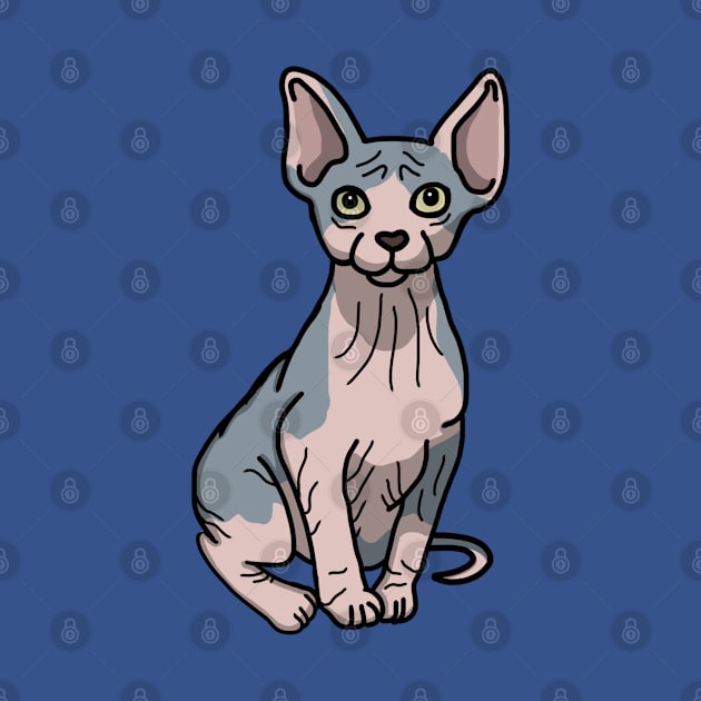 Sphynx Cat (Small Print) by Aeriskate