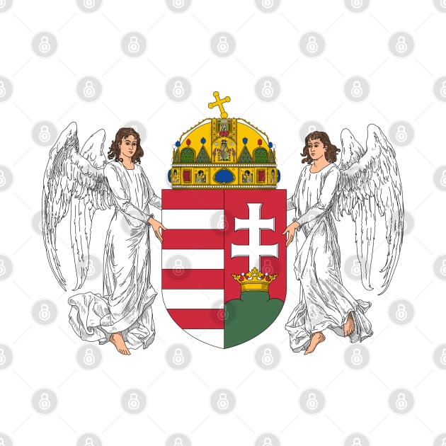 Coat of arms of Hungary (1896-1915) by Ziggy's
