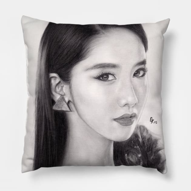 Girls' Generation Yoona Im Pillow by kuygr3d
