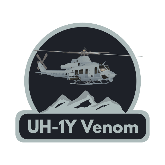 UH-1Y Venom Helicopter by NorseTech