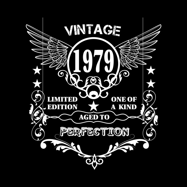 Vintage 1979 Aged To Perfection by Diannas