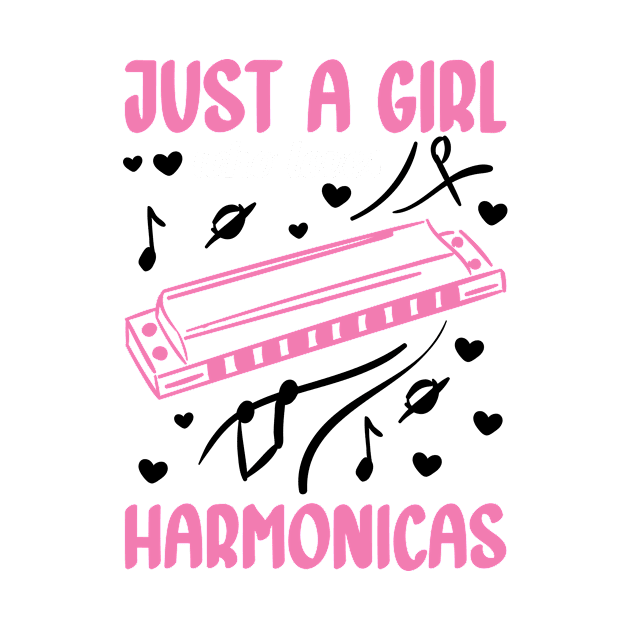 Just A Girl Who Loves Harmonicas Harmonicist by Alex21