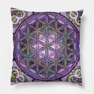 flower of life Pillow