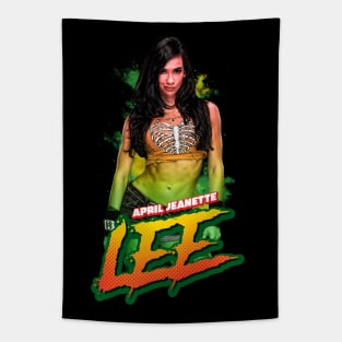 AJ Lee Wrestling Divas Tapestry