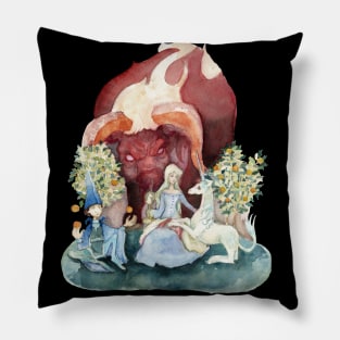 The Last Unicorn Medieval Pillow