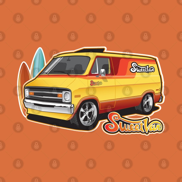 Dodge Sweet Beach Van by RBDesigns
