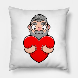 Hot Silver Daddy Hug Pillow