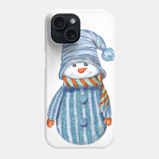 Snowman Phone Case by feafox92