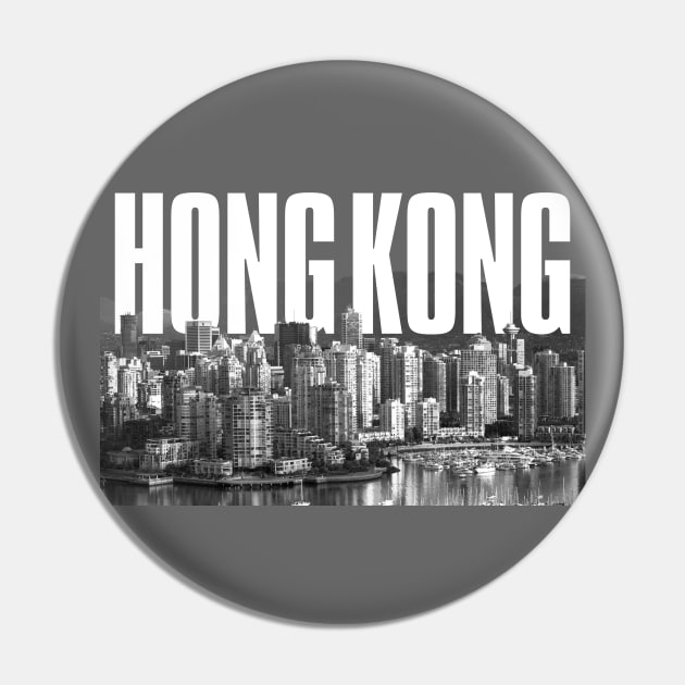 Hong Kong Cityscape Pin by PLAYDIGITAL2020