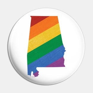 Alabama Pride Pin