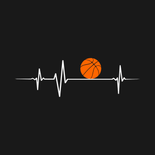 Heartbeat - Basketball T-Shirt