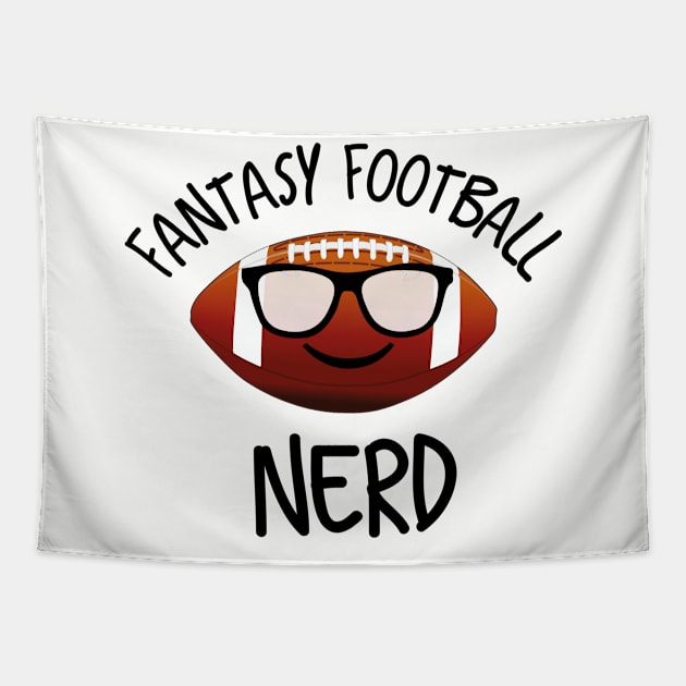 Fantasy Football Nerd Tapestry by MessageOnApparel