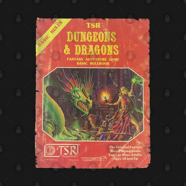 vintage dungeon & dragons adventure game by KCOBRA