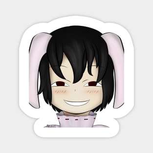 Touhou Project Tewi Inaba Anya Face Magnet