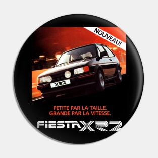 FORD FIESTA XR2i - advert Pin