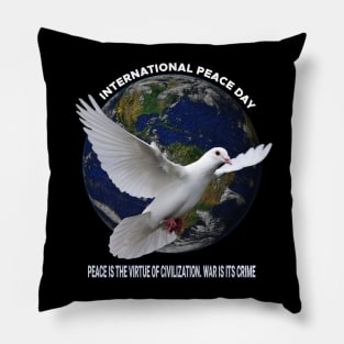 International Peace Day Pillow