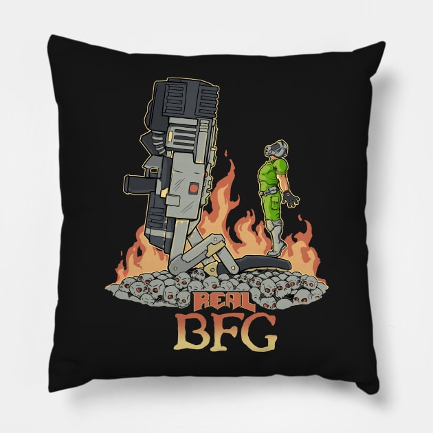 The Real BFG Pillow by ckdstudios