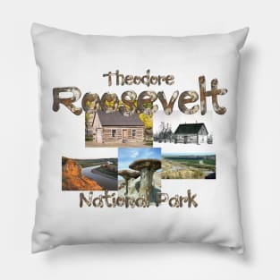 Theodore Roosevelt National Park Pillow