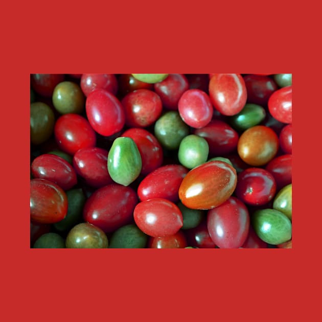 Red&Green Pop Tomatoes by Hemeria