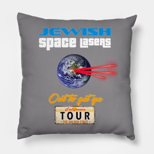 Space Lasers on tour Pillow