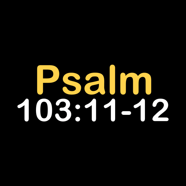 Psalm 103:11-12 by theshop
