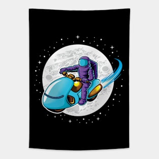 Astrorider in Space Tapestry