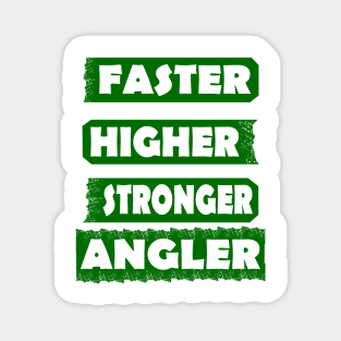 Angel Fischen Angelzubehör Ausflug Geschenk Spruch Magnet