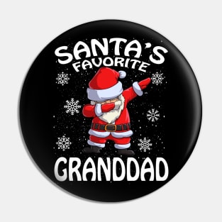 Santas Favorite Granddad Christmas Pin