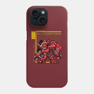 digimon vb blitzgreymon Phone Case