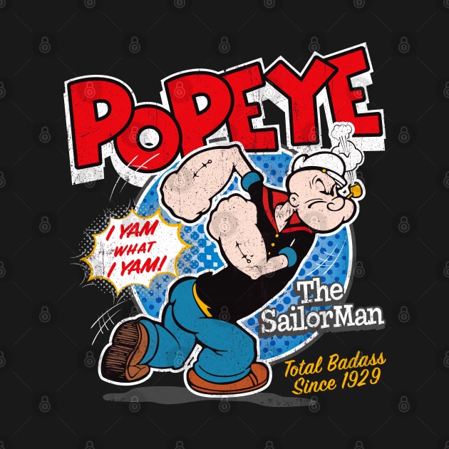Popeye The Sailor Since 1929 by Alema Art