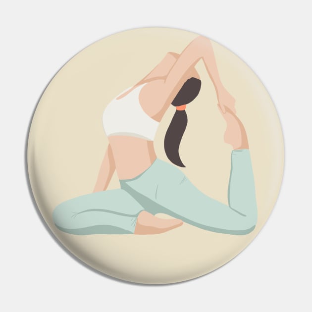 Pilates instructor doing yoga and meditation Pin by TheDesigNook