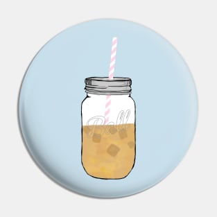 Iced Coffee Pin