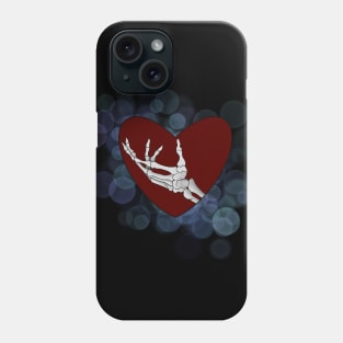 Love goes beyond the graves Phone Case