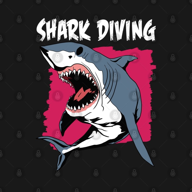 Shark Diving by TMBTM